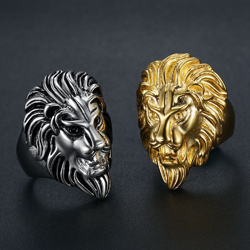 Regal Lion Signet – King’s Courage Ring