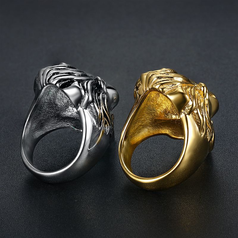 Regal Lion Signet – King’s Courage Ring
