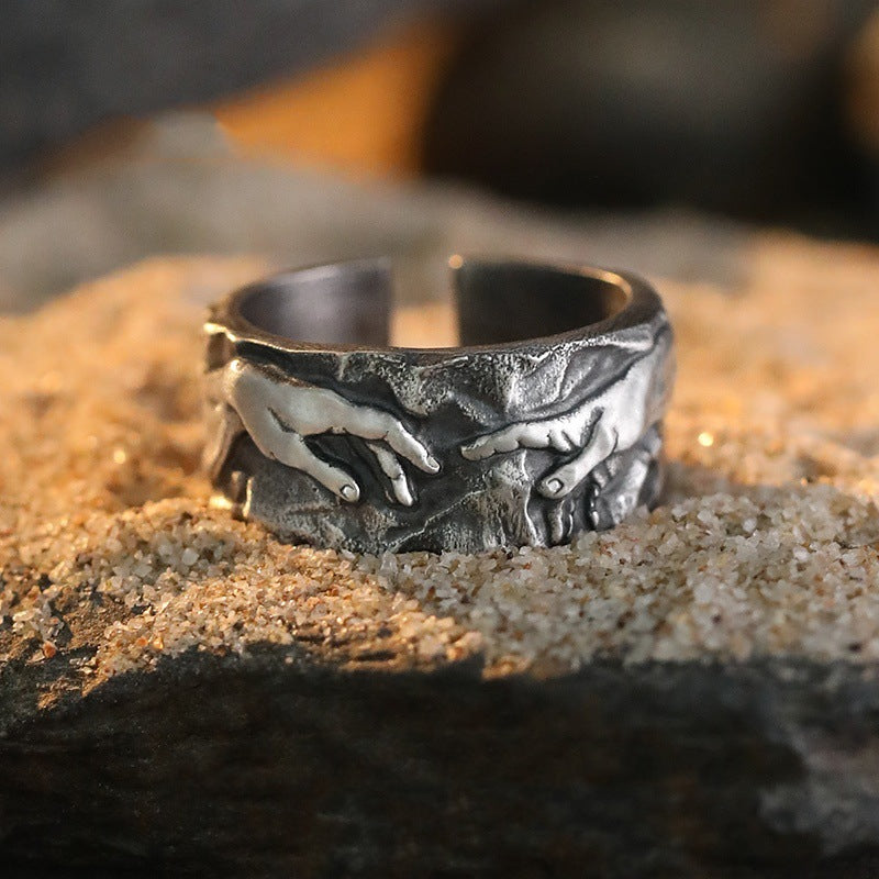 Creation Touch Band – Renaissance Silver Ring